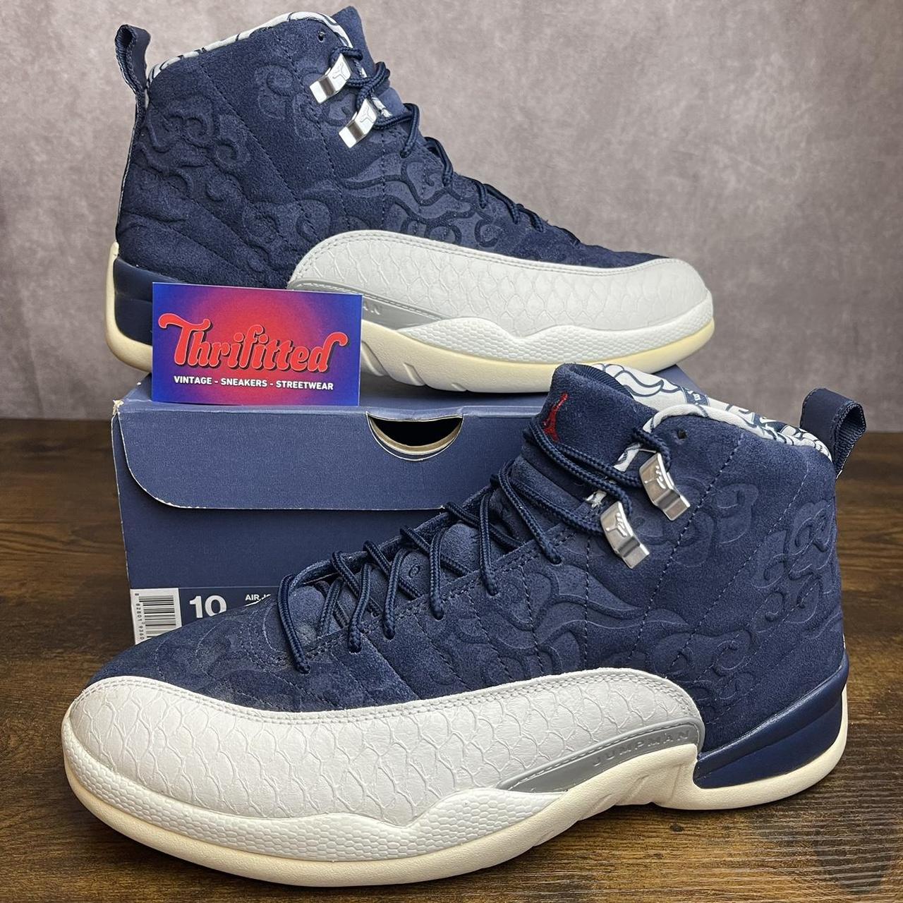 Jordan 12 navy online