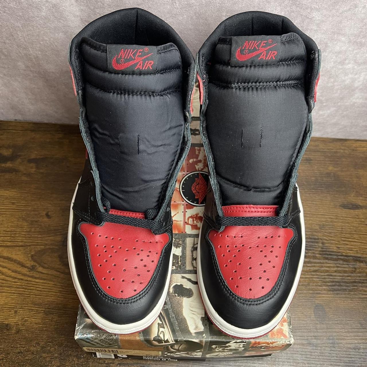 NEW Air Jordan 1 Retro 1994 Bred Size 8 130207-061 | Depop