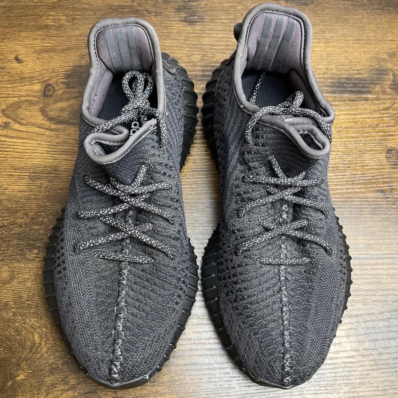 adidas yeezy black non reflective