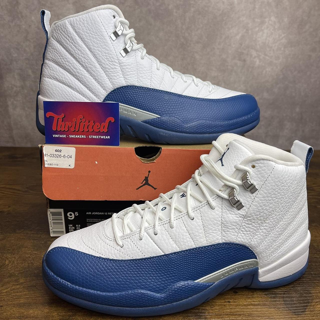 Jordan 12 Retro French Blue 2016 Size 9.5 130690 113. Depop