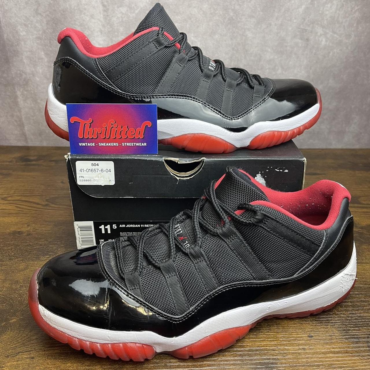 Air Jordan 11 Retro 2015 Low Bred Size 11.5. Depop