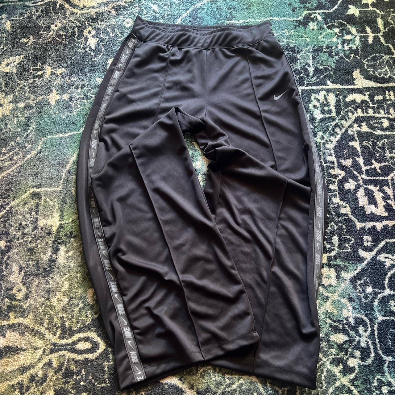 Nike | wide leg track pants | #nike #baggy #pants... - Depop