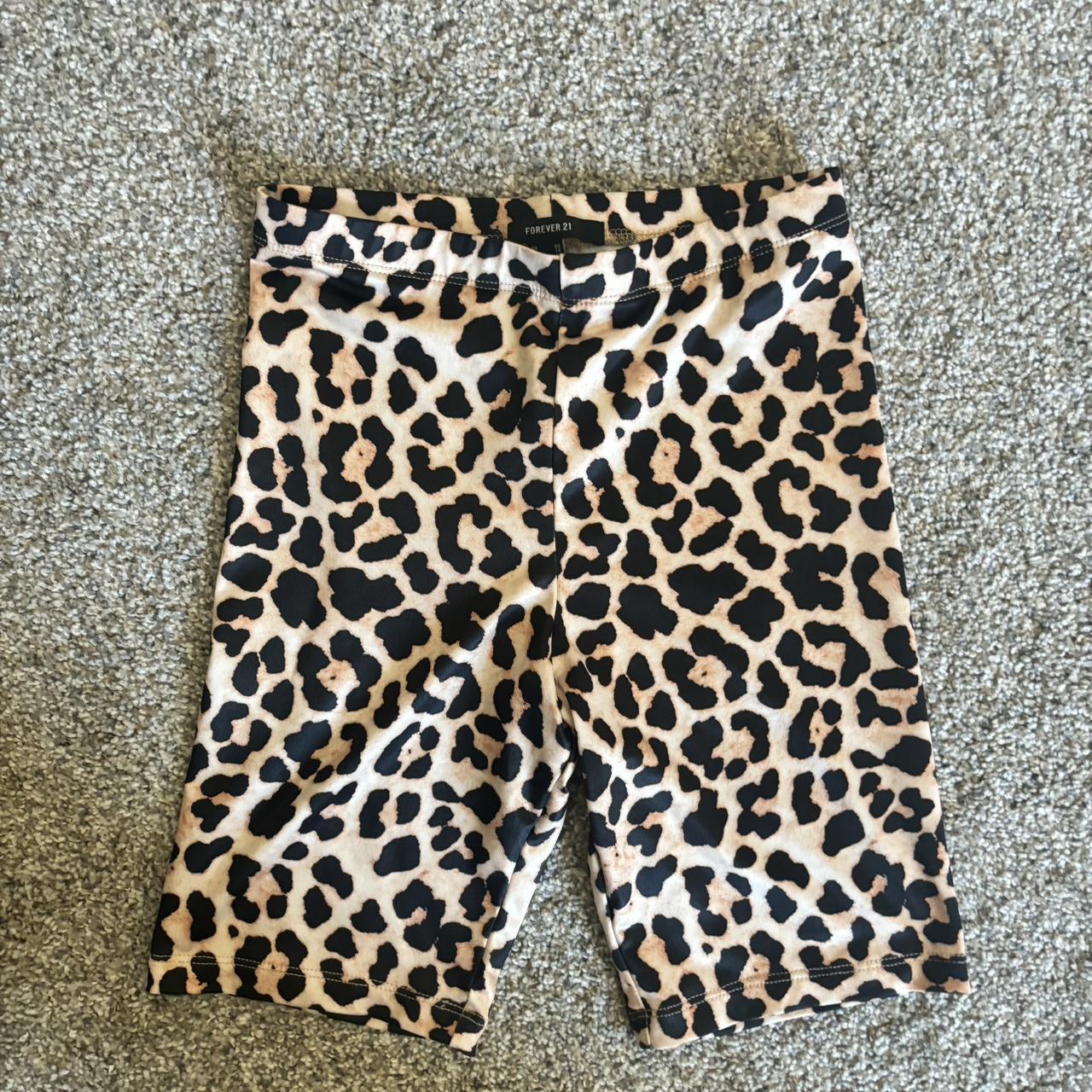 Cheetah shorts forever fashion 21