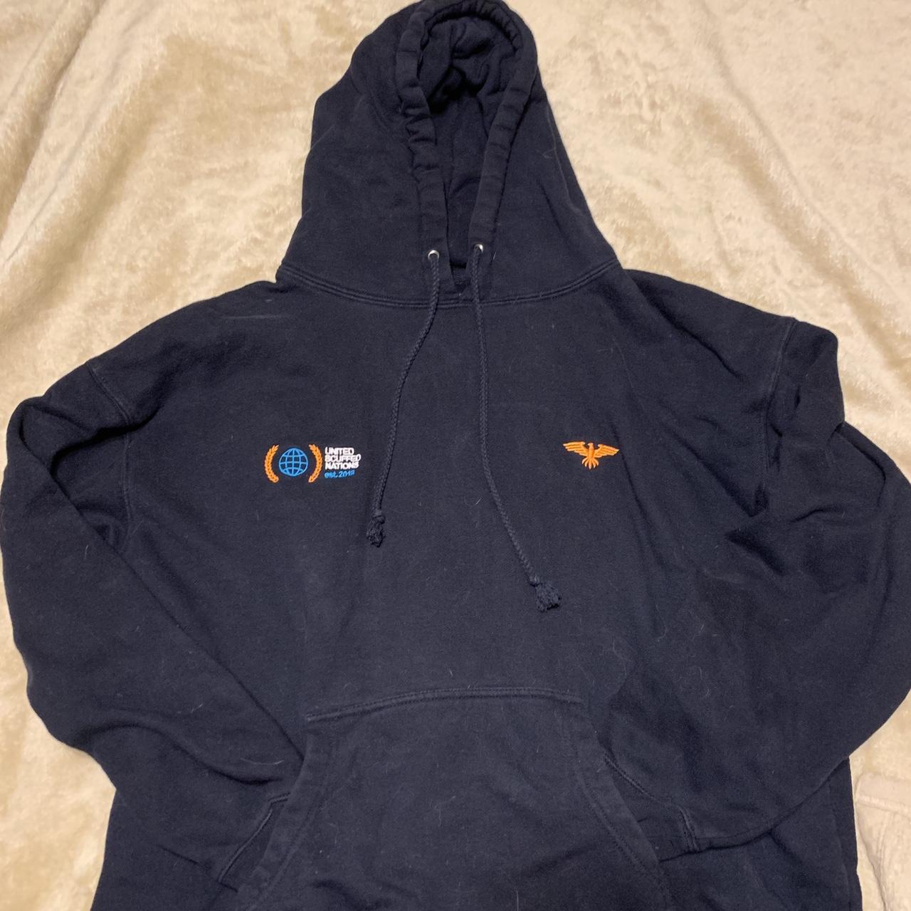 UNITED SCUFFED NATIONS HOODIE XL (open to offers DO... - Depop