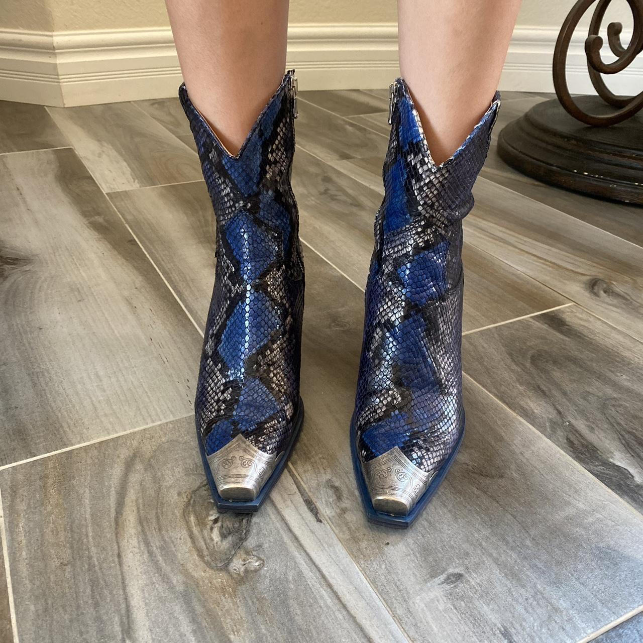 Free shops people snakeskin boots