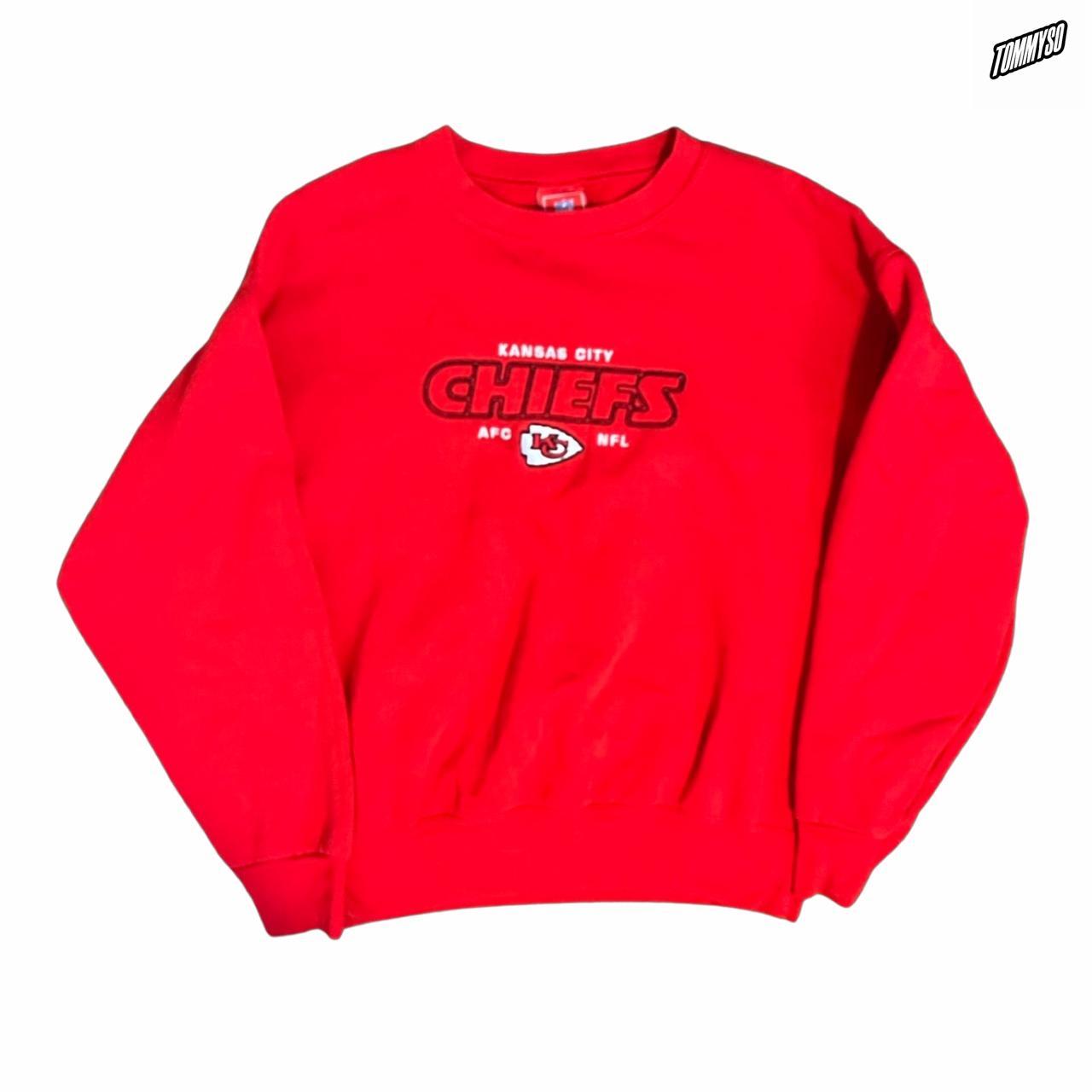 Vintage Kansas City chiefs sweatshirt Recommend - Depop