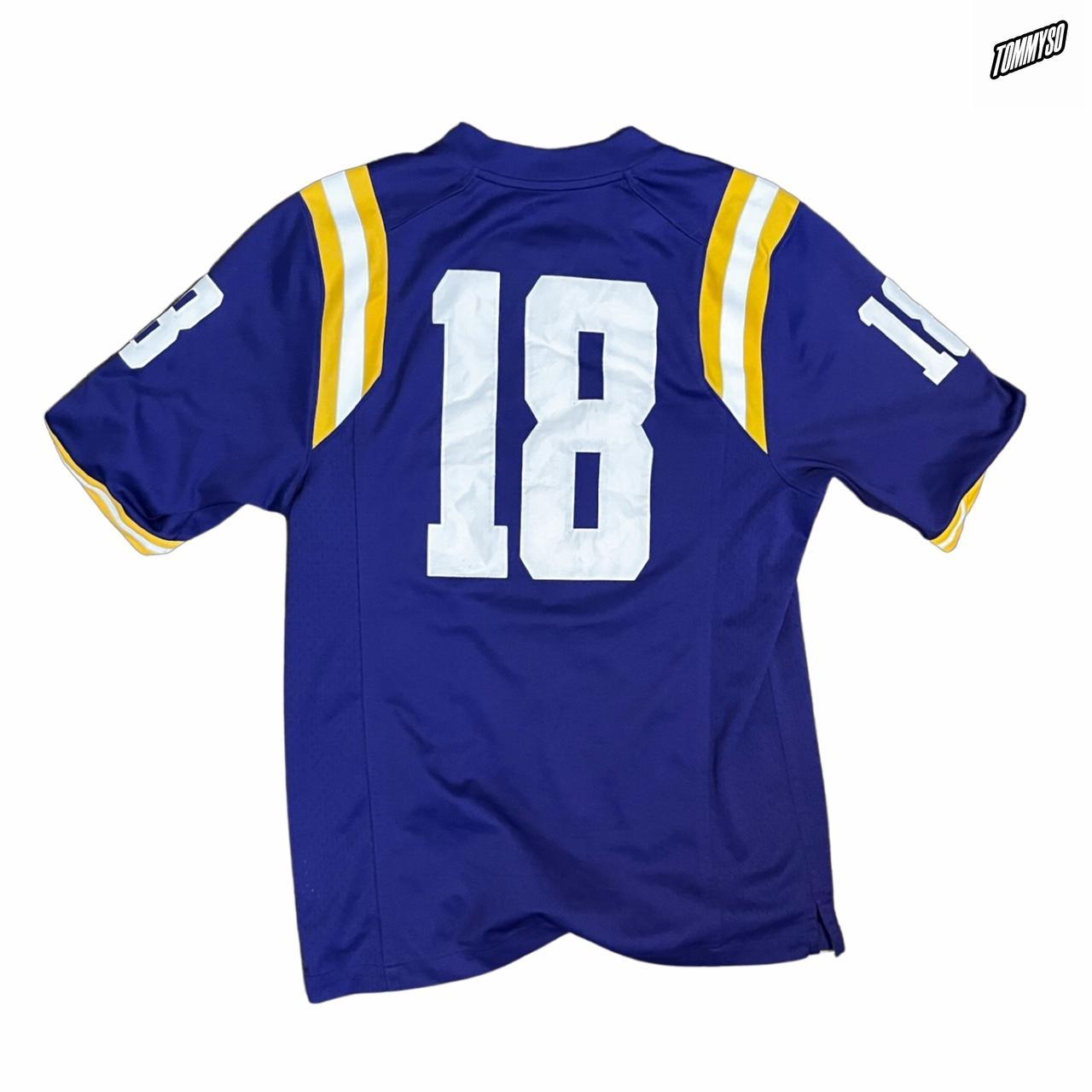 LSU 18 FOOTBALL JERSEY College / NFL Jersey /... Depop