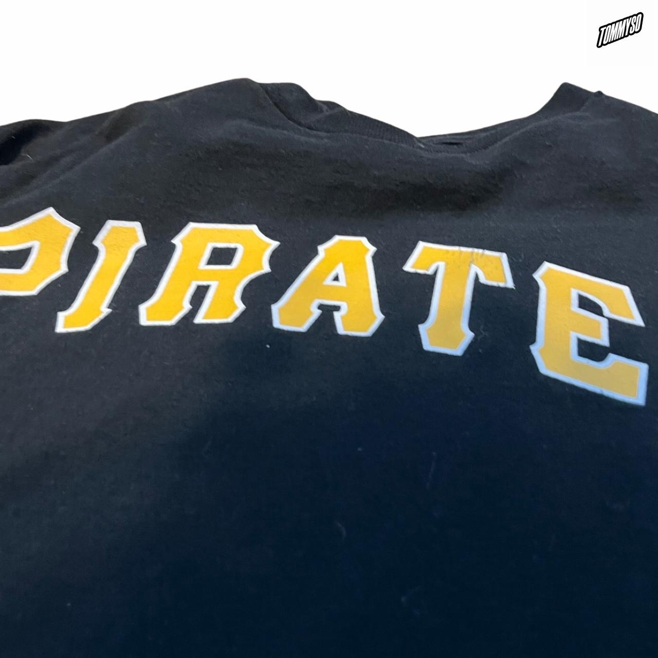 Black MLB Majestic Pittsburgh Pirates T-Shirt. Size - Depop