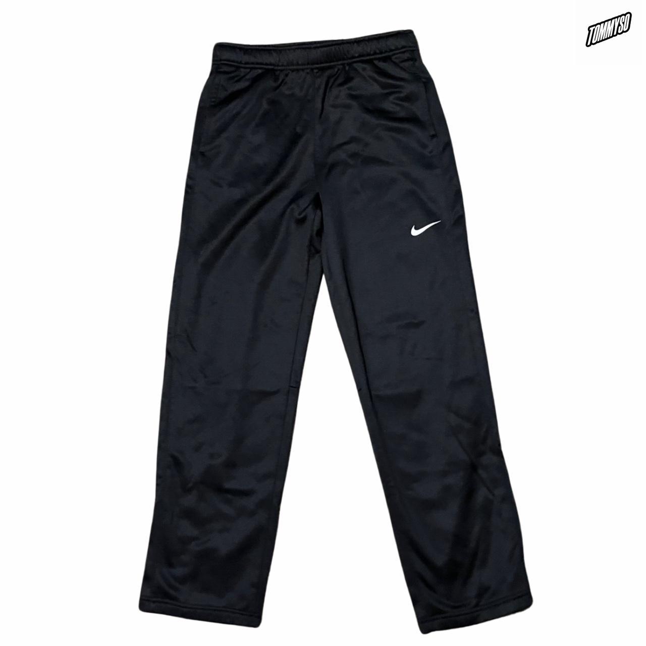 MODERN BLACK NIKE TRACK PANTS Swoosh / Sportswear /... - Depop