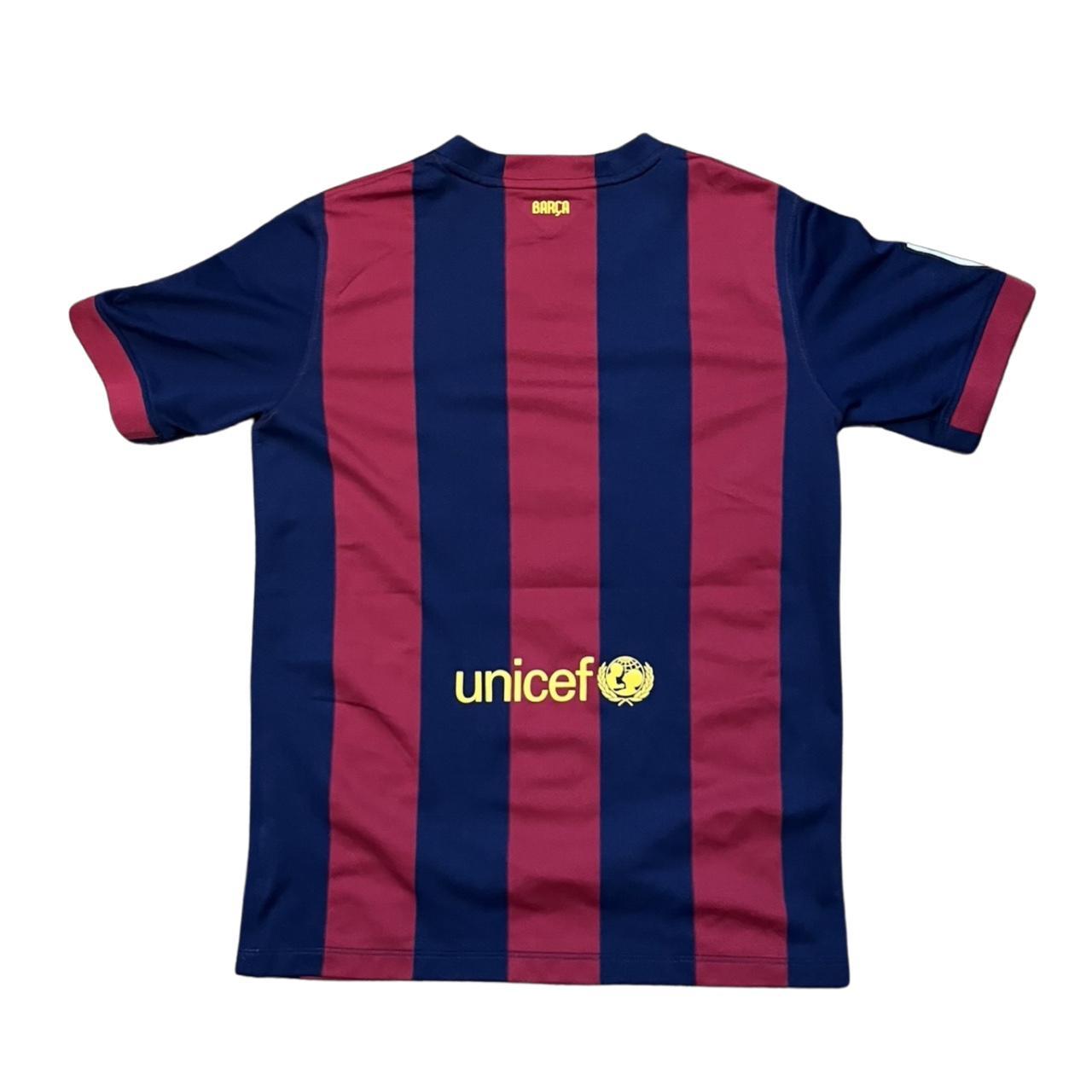 Modern FC Barcelona Jersey ⚽️ Size Youth XL 9/10... - Depop
