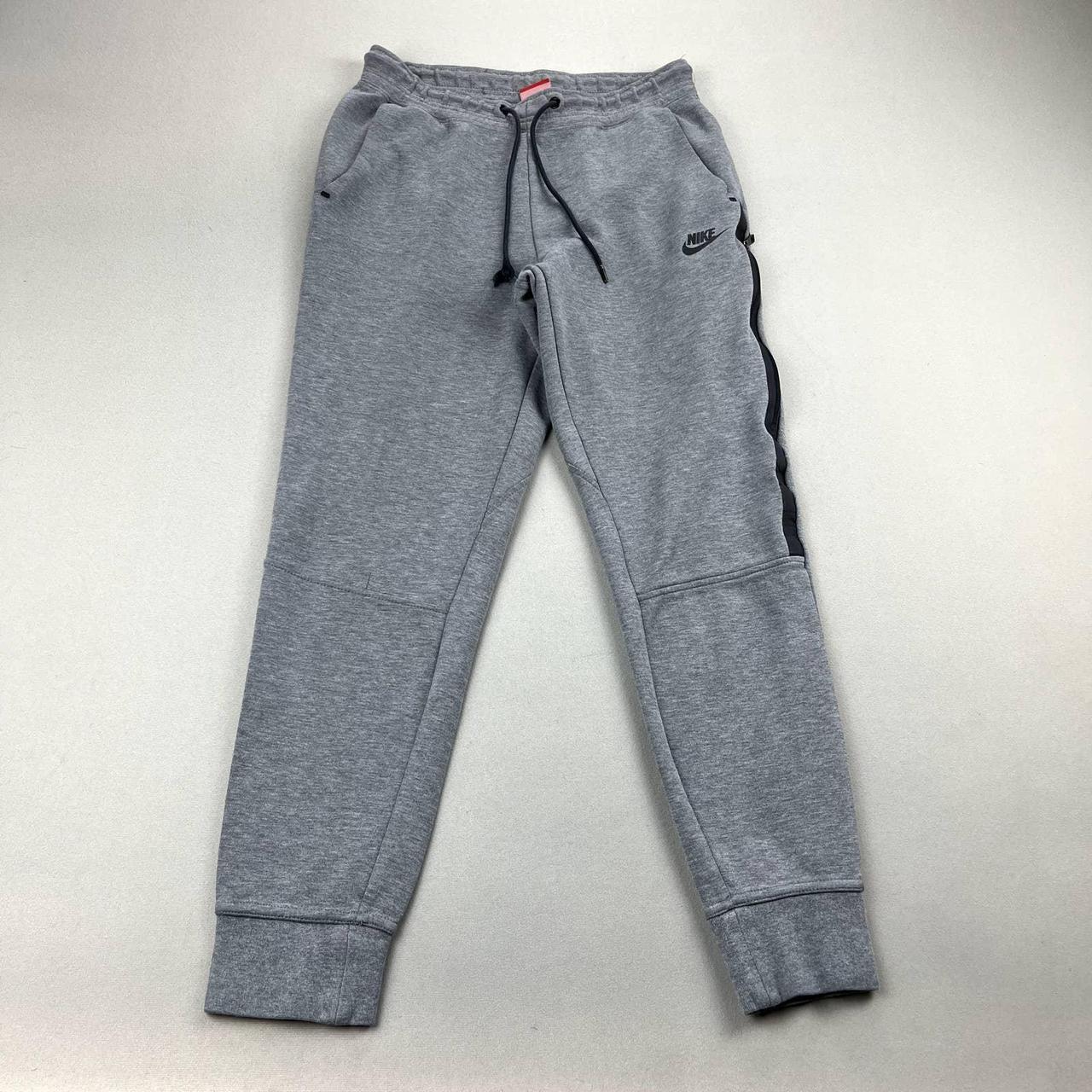 Nike Tech Fleece Jogger Sweatpants Adult Small Gray... - Depop
