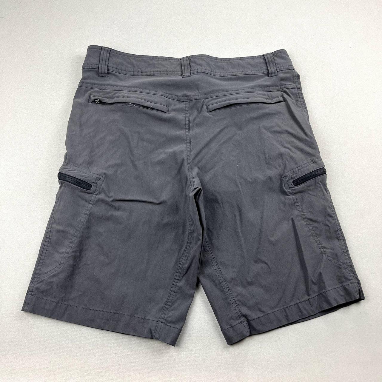 Gerry Cargo Shorts Mens 32 Gray Slate Zipper Pockets... Depop