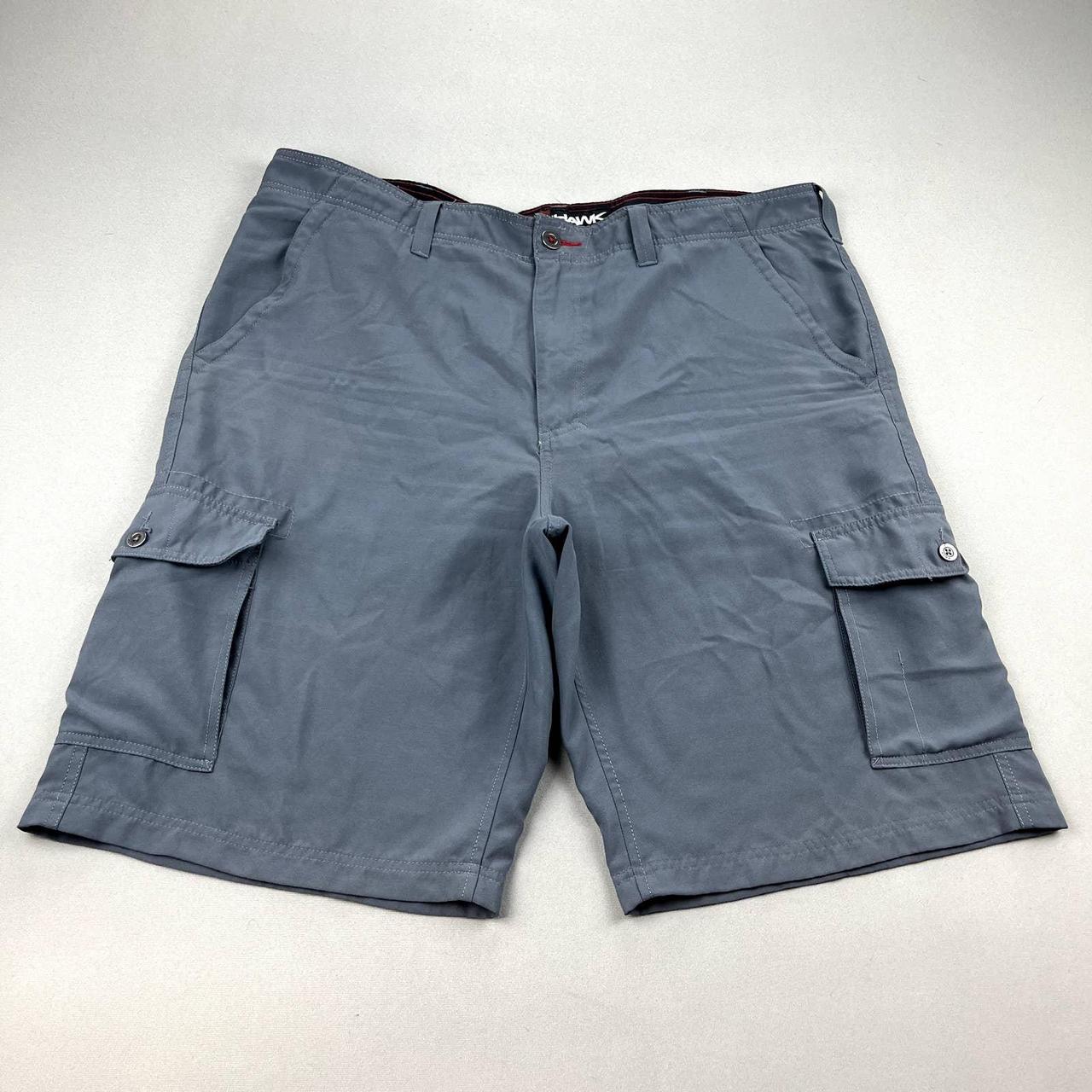 Tony Hawk Cargo Shorts Mens 40 Gray Chino 11
