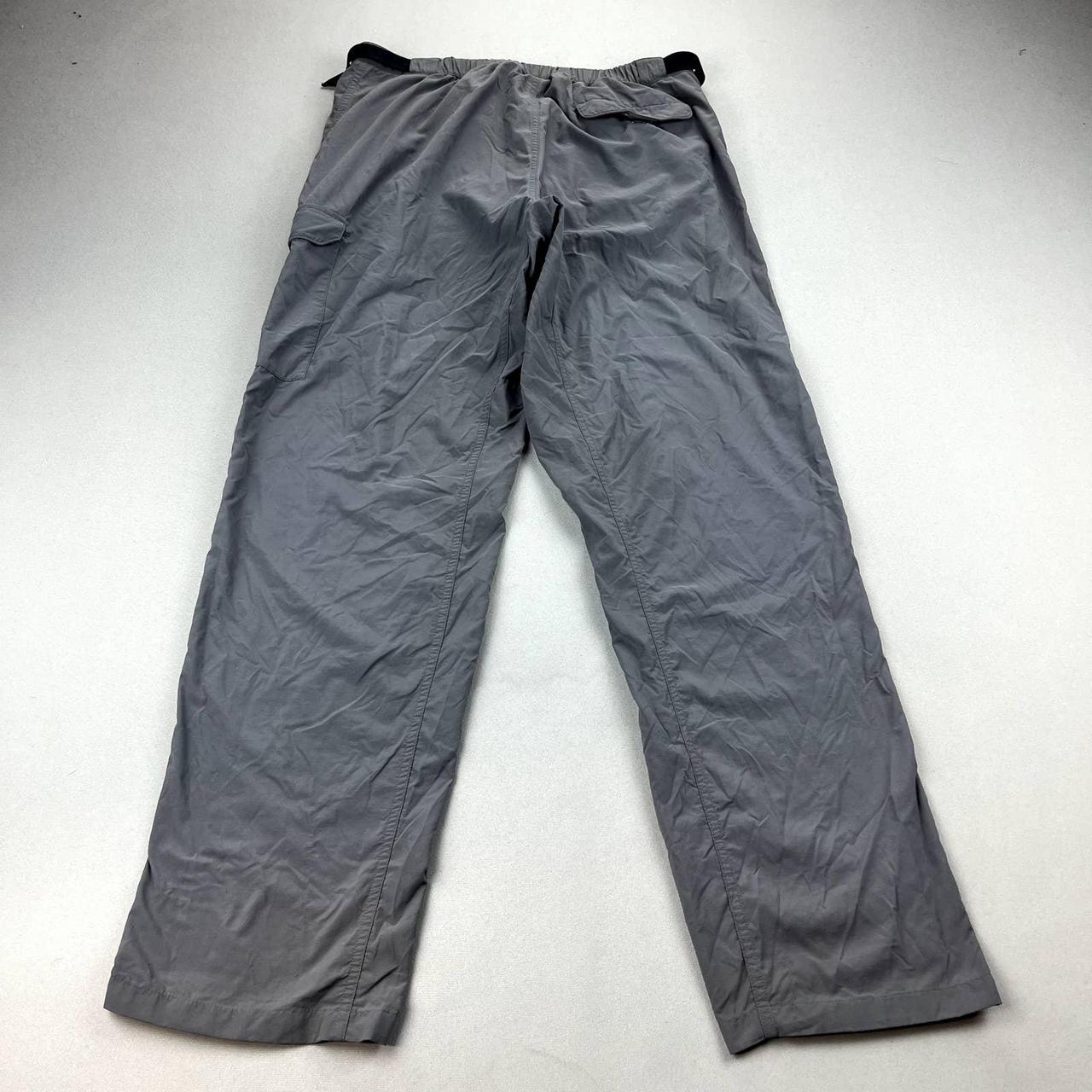 Ex Officio Cargo Pants Mens Medium Gray Chino Belted... - Depop