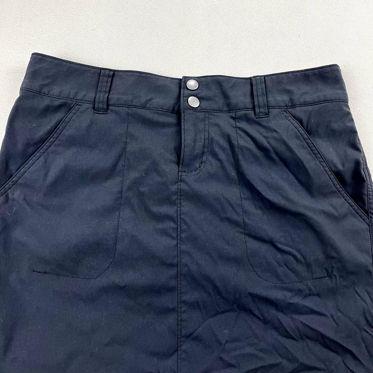 Columbia Skirt Womens 6 Black Omni-shield Mini Short - Depop