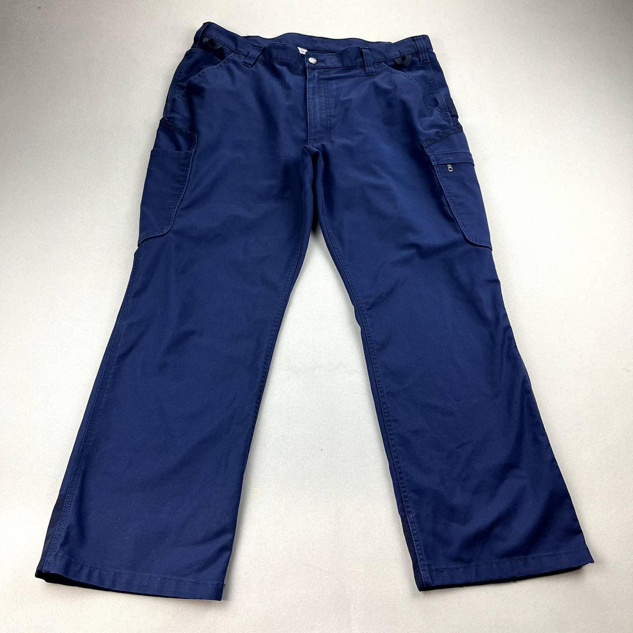 Carhartt Men's Blue Trousers | Depop