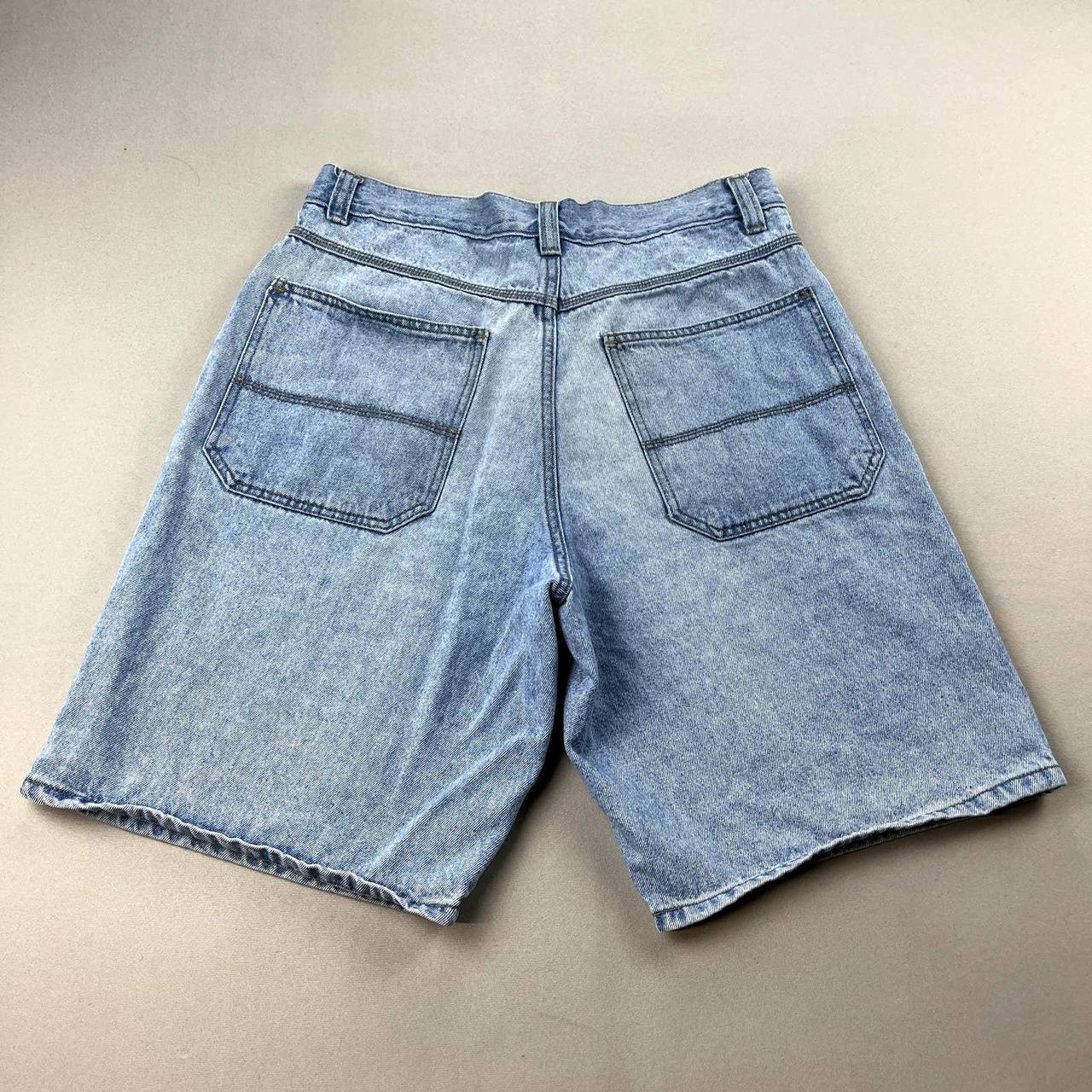 Bugle Boy Men's Blue Shorts Depop