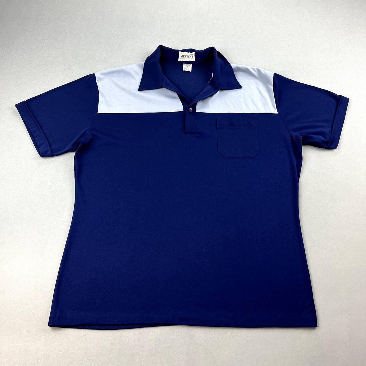 Men's Blue and Grey Polo-shirts | Depop