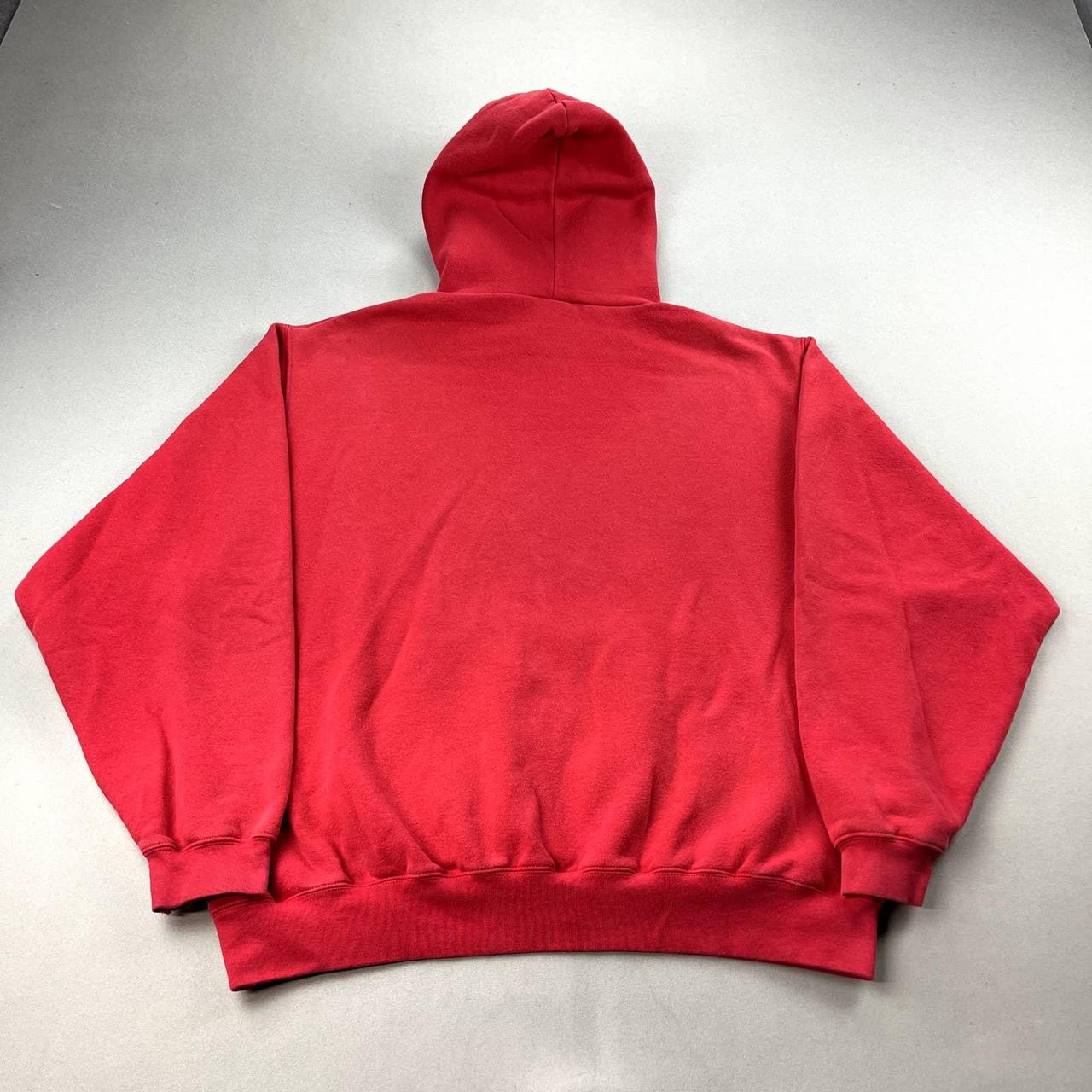 Nike Men's Red and Black Hoodie | Depop