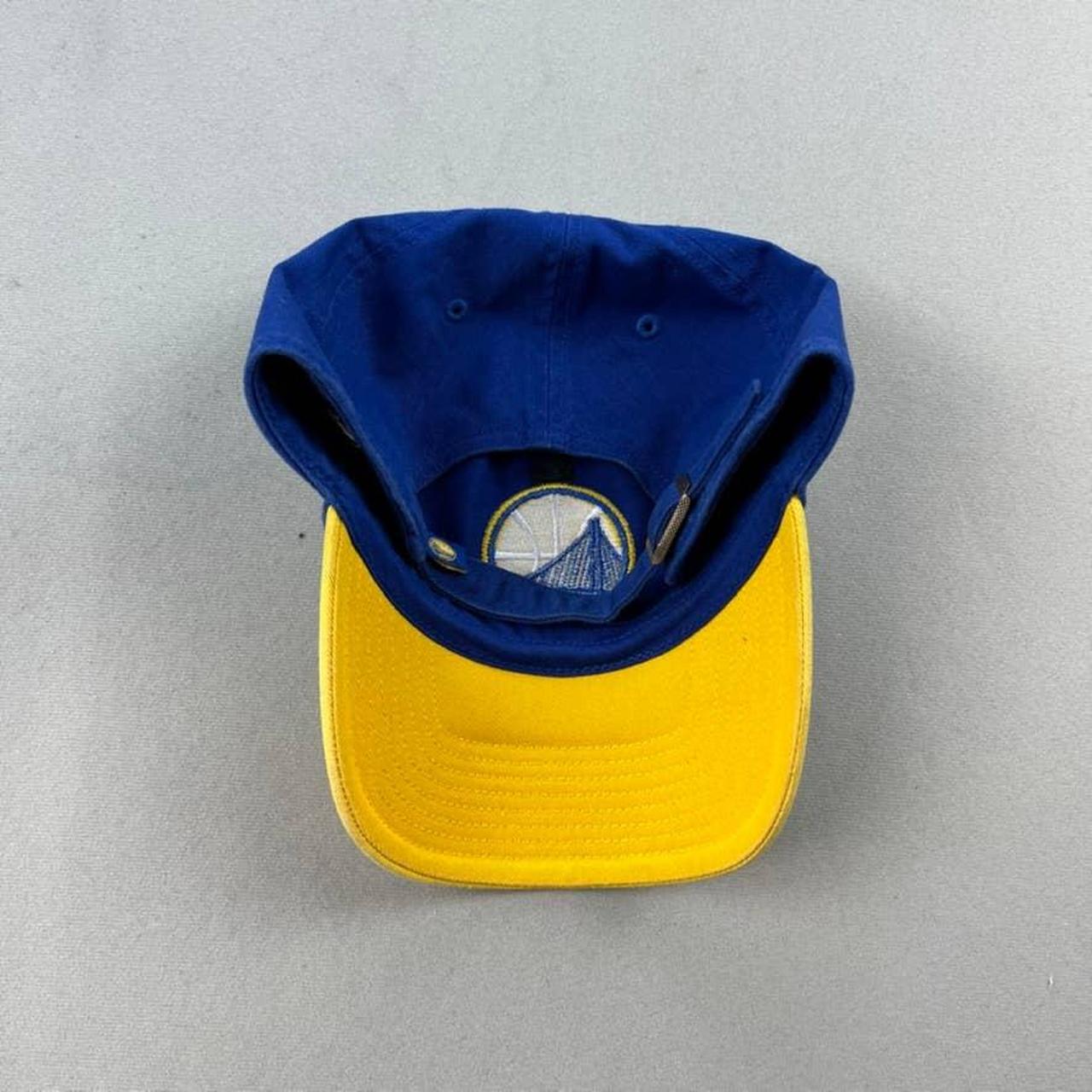 NBA Men's Blue and Yellow Hat (3)