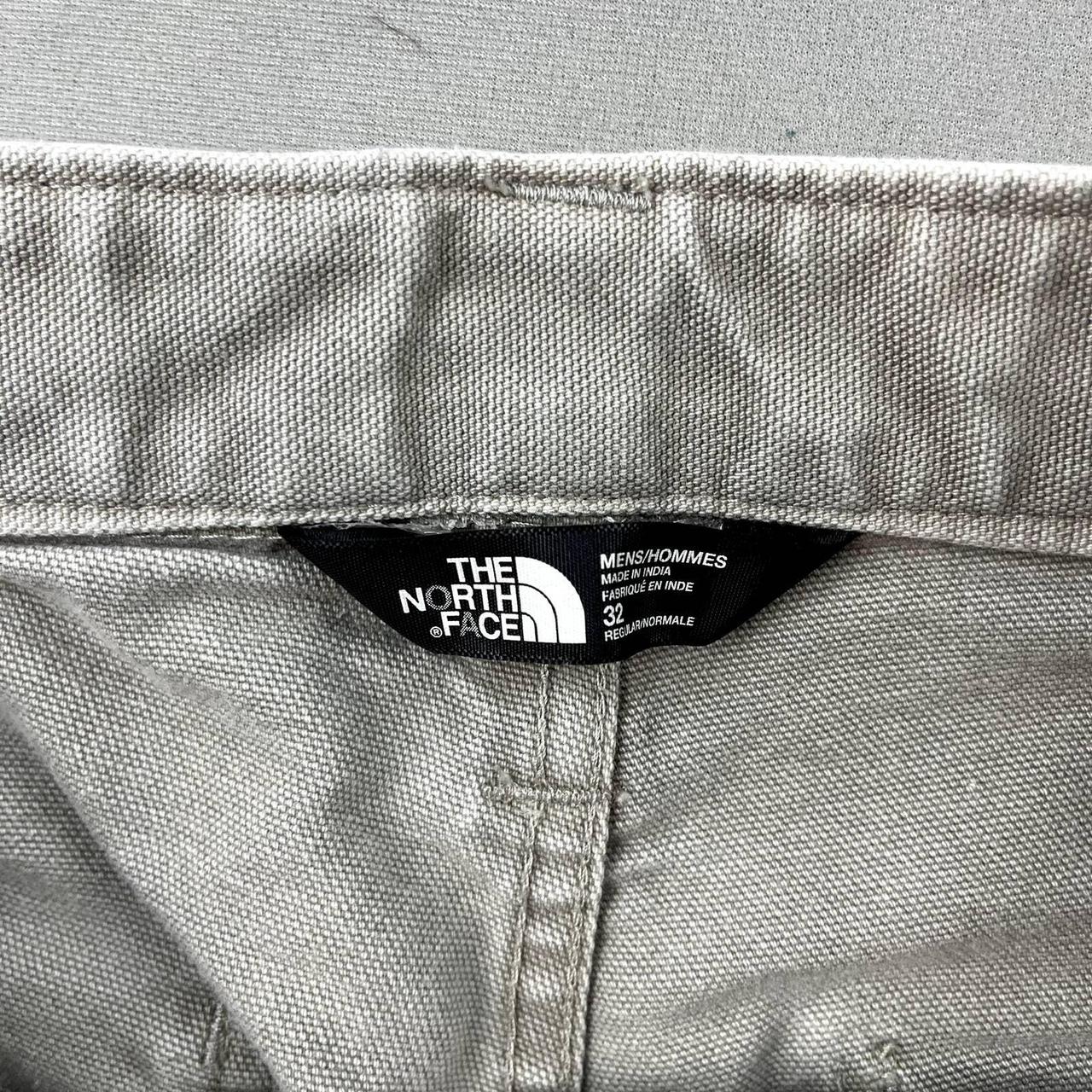The North Face Hiking Pants Mens 32 Cream Canvas... Depop