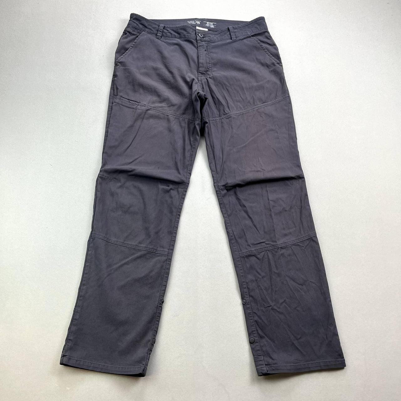 Mountain Hardwear Hiking Pants Mens 31x30 Gray... Depop