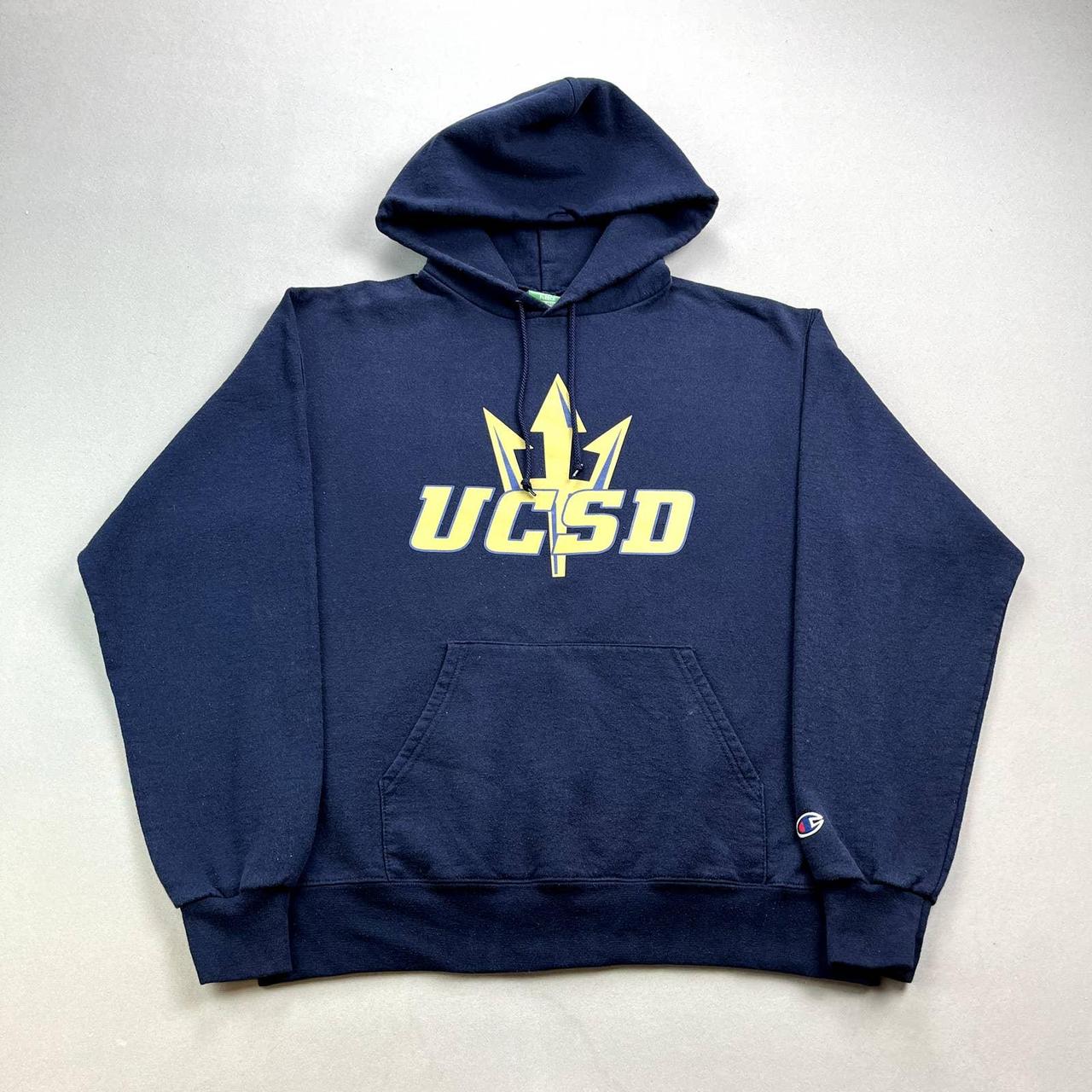 UCSD San Diego Hoodie Sweatshirt Adult Small Blue... - Depop