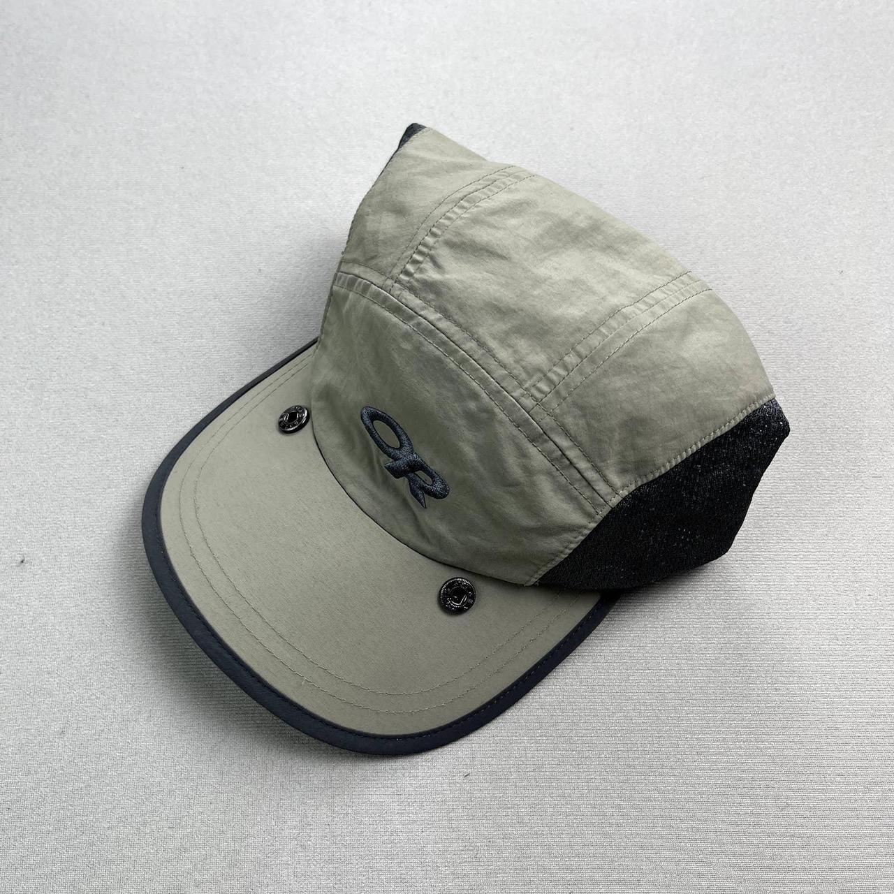 Outdoor Research Hat Cap 5 Panel Tan Sun Runner... - Depop