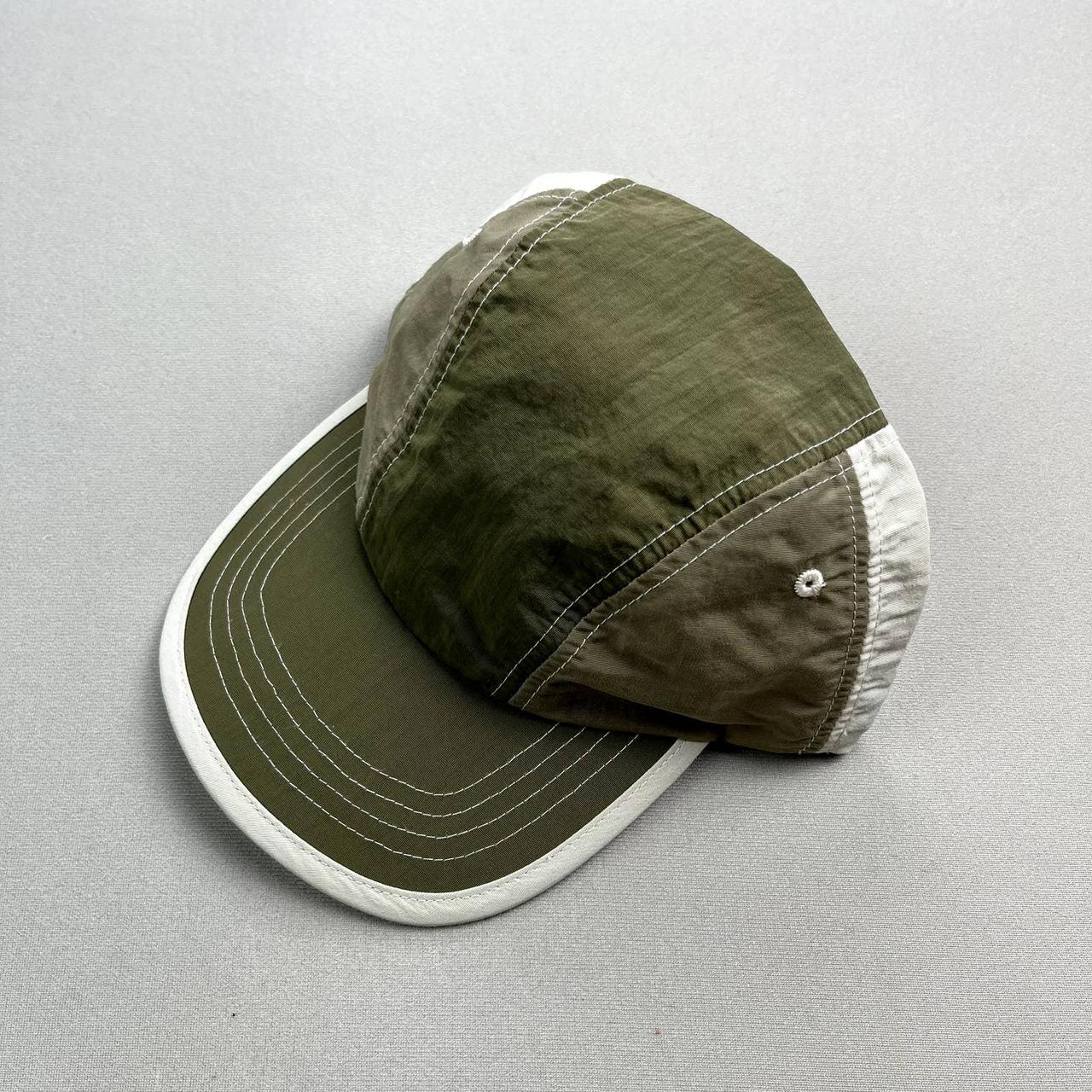 REI Hat Cap 5 Panel Fitted 7-3/8 Olive Green Tan... - Depop