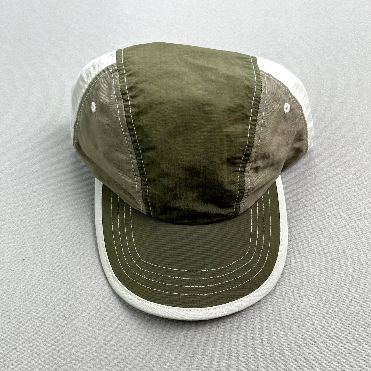 REI Hat Cap 5 Panel Fitted 7-3/8 Olive Green Tan... - Depop