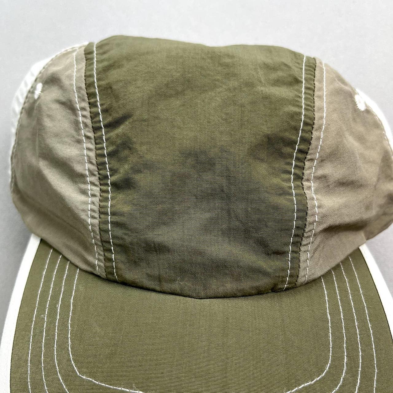 REI Hat Cap 5 Panel Fitted 73/8 Olive Green Tan... Depop