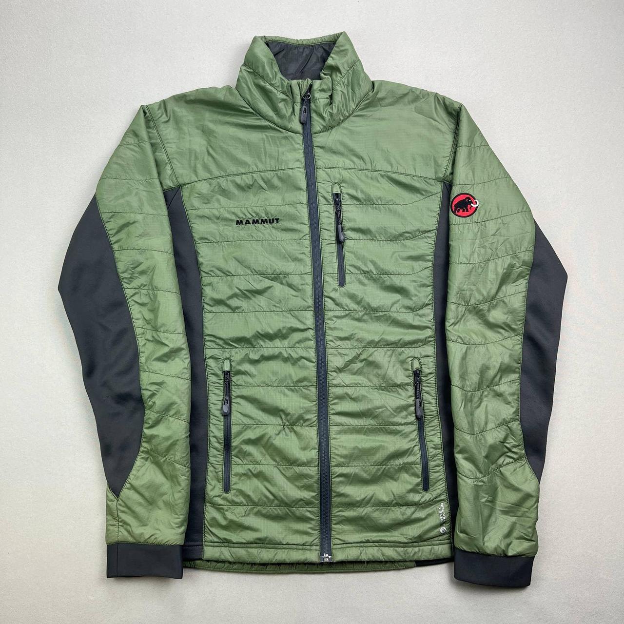 Mammut Puffer Jacket Womens Small Green Polartec... - Depop