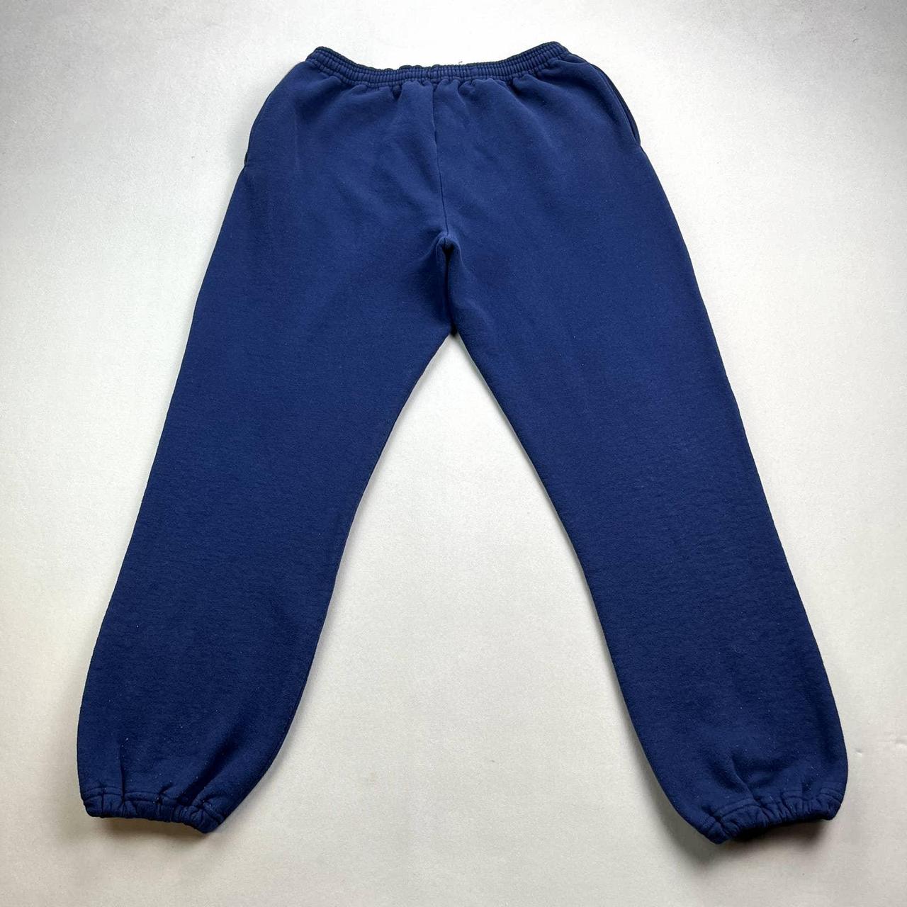 Vintage Russell Athletic Sweatpants Mens Large Navy... - Depop