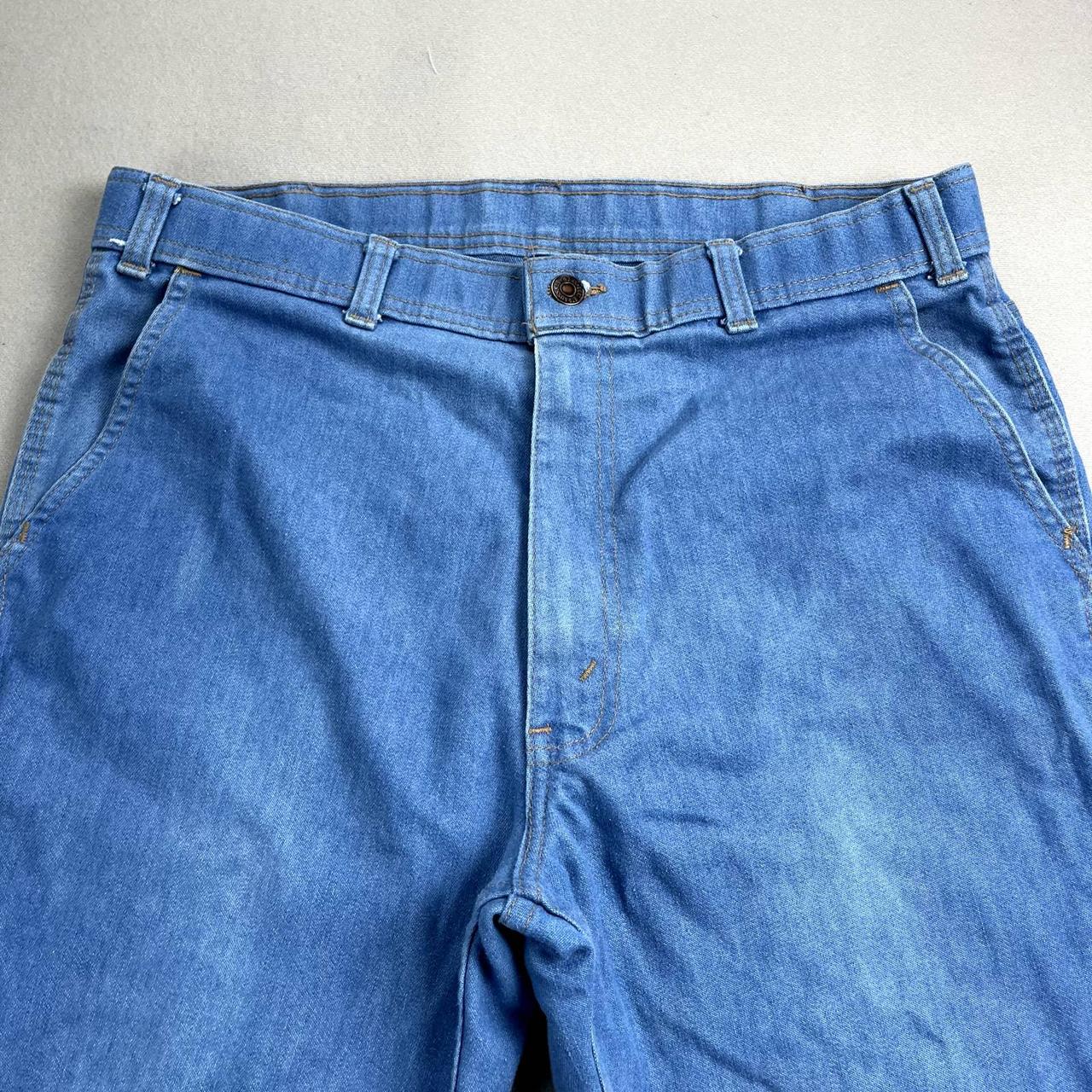 Vintage Levis Action Jeans Mens 34 Blue Denim... Depop