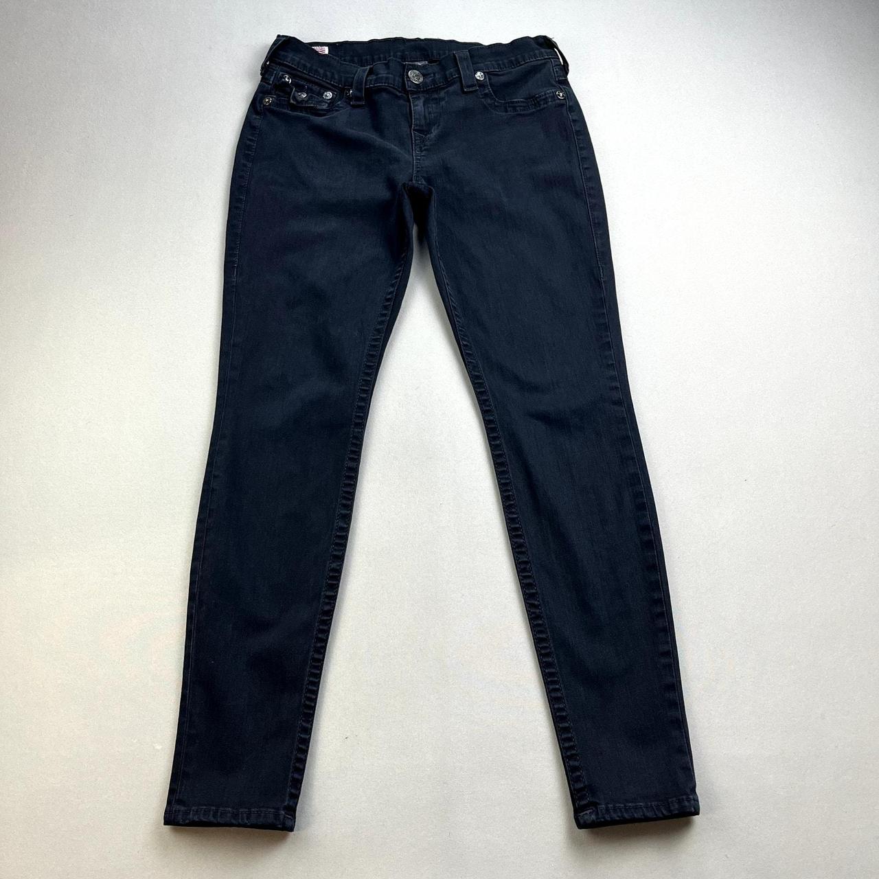 True religion skinny jeans 28 sale dark denim