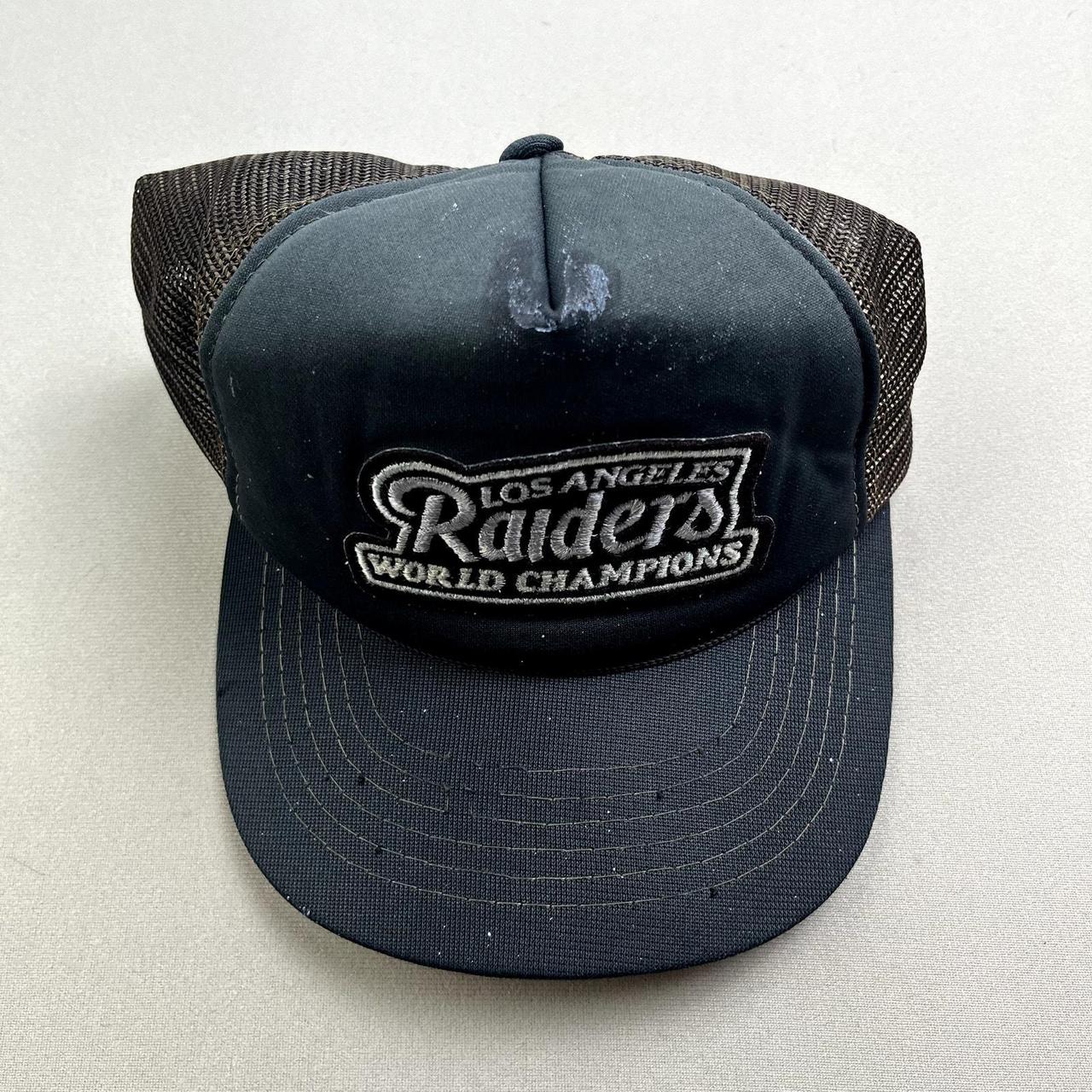 Vintage Los Angeles Raiders Hat Cap Snapback Trucker | Depop