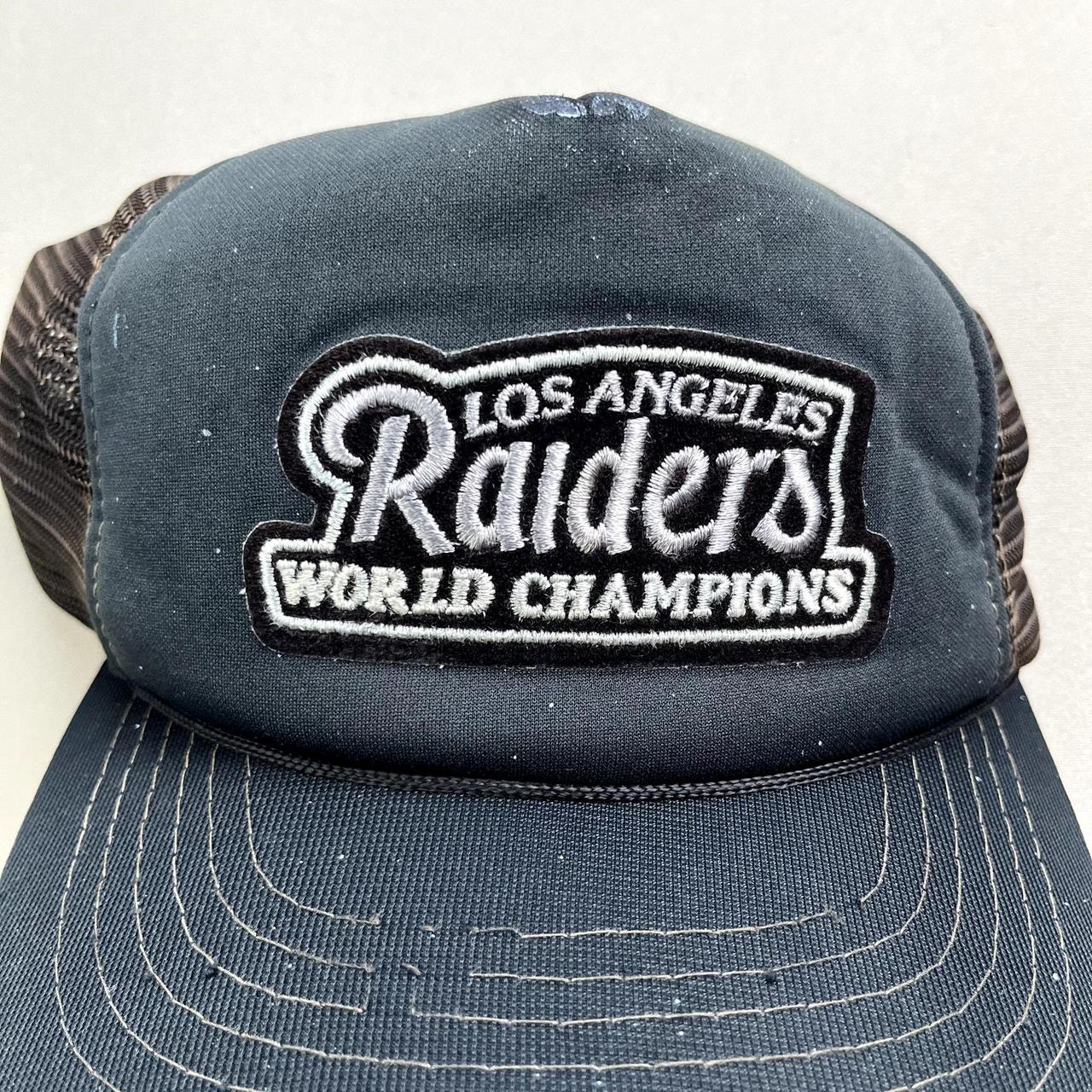 Vintage Los Angeles Raiders Hat Cap Snapback Trucker | Depop