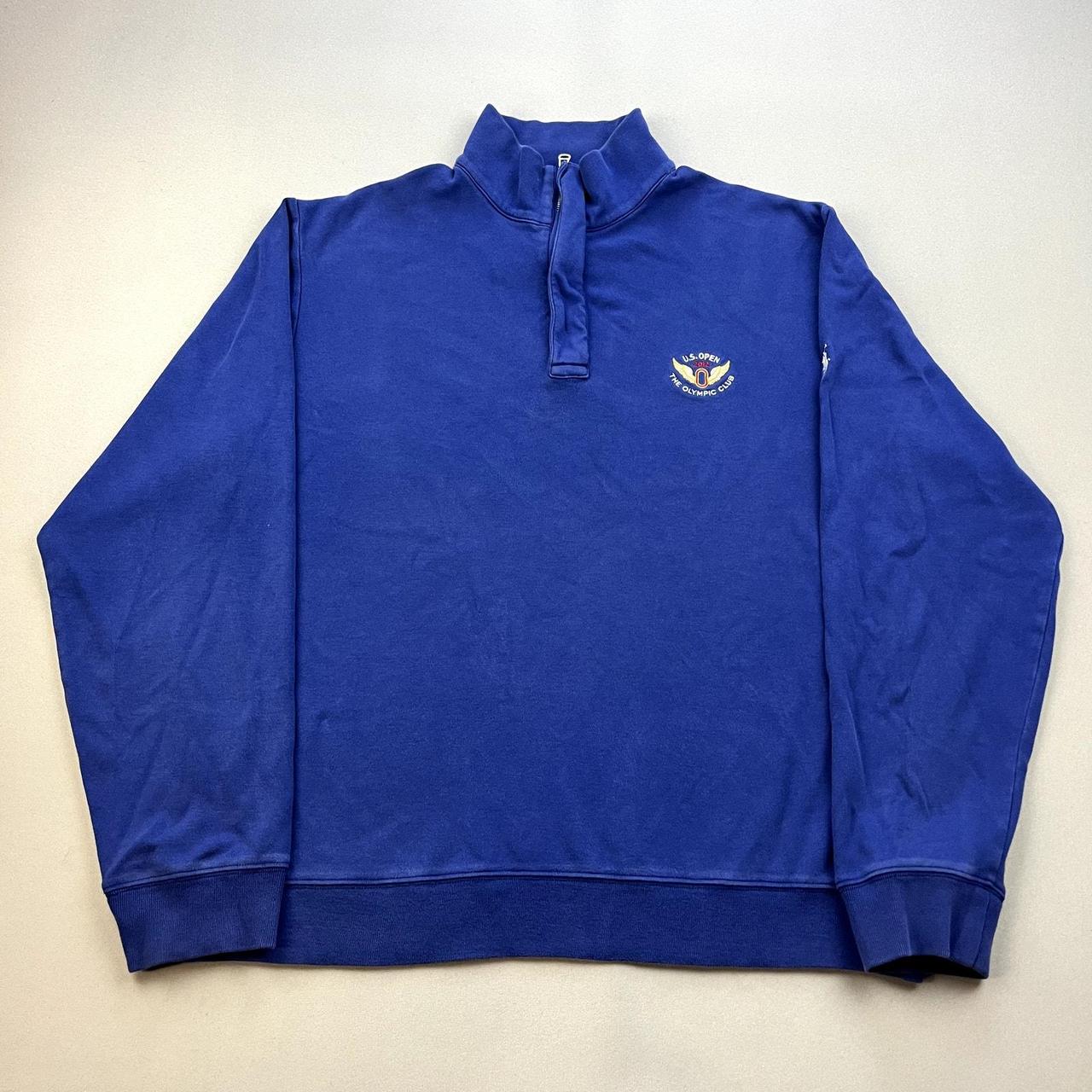 The Olympic Club Golf Sweatshirt Adult Large Blue