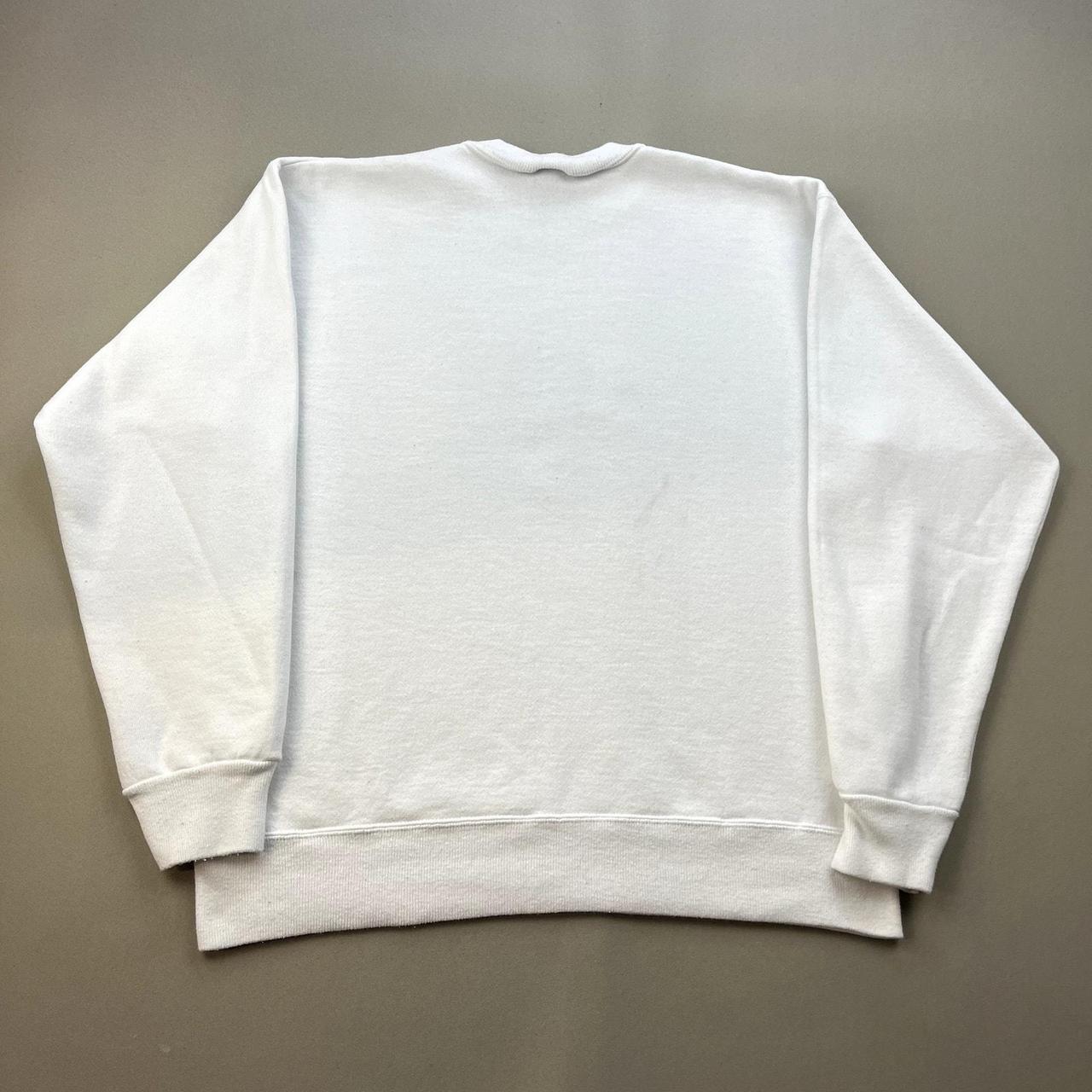 90s 00s HANES WHITE 白 半袖 SWEATSHIRT USA製 90s 00s HANES WHITE 白 半袖 SWEATSHIRT USA製