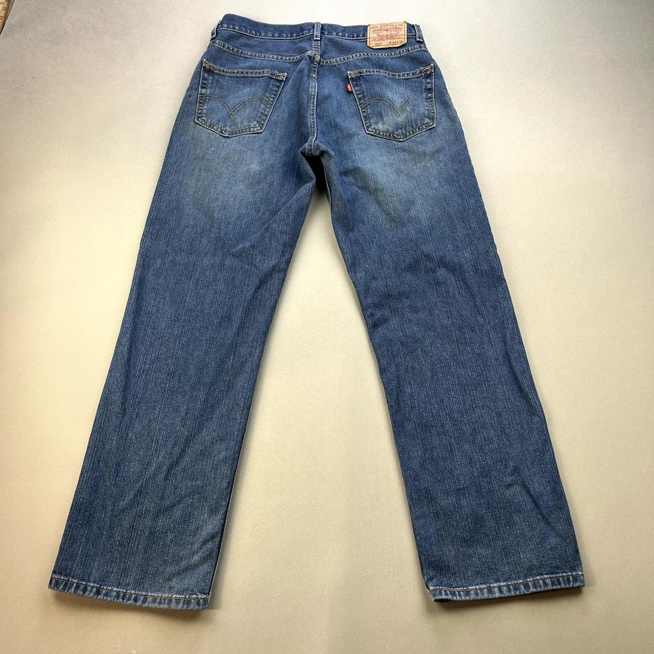 Levis 501 Jeans Mens 42x32 Blue Cone Denim Original | Depop