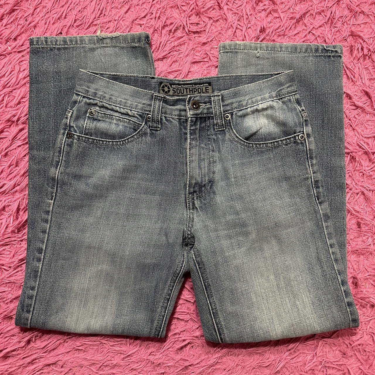 SOUTHPOLE BAGGY JEANS size: (kids 12, women’s... - Depop