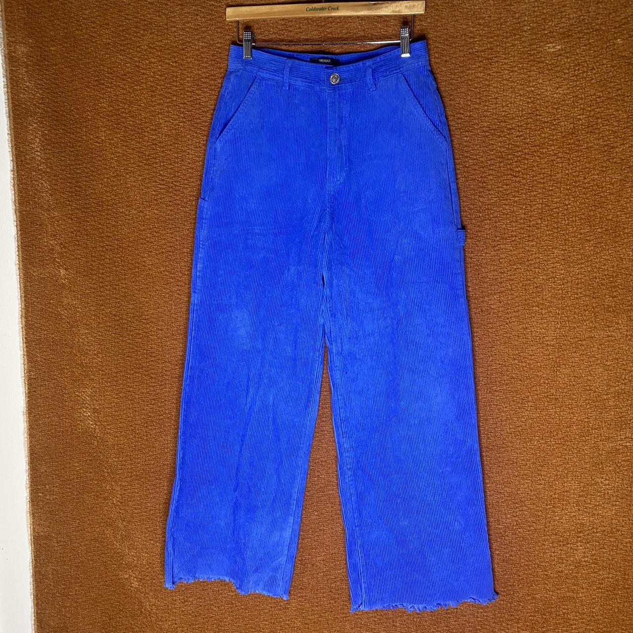 Forever 21 Women's Straight leg Pants Blue 29