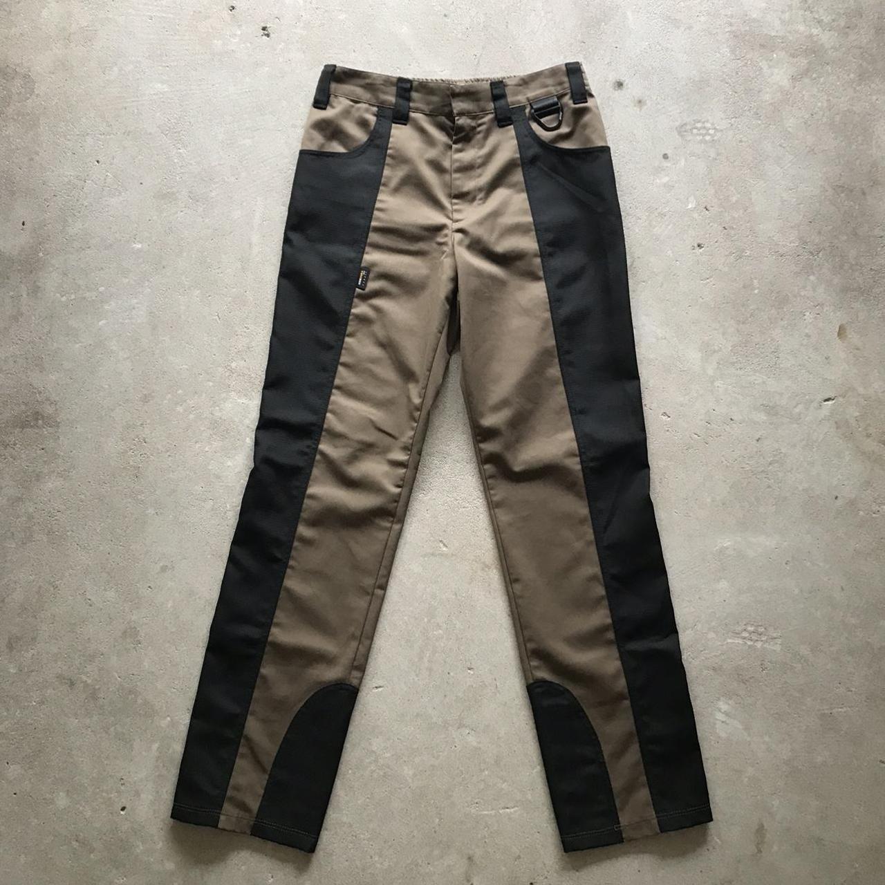 Affix Men's Brown and Black Trousers