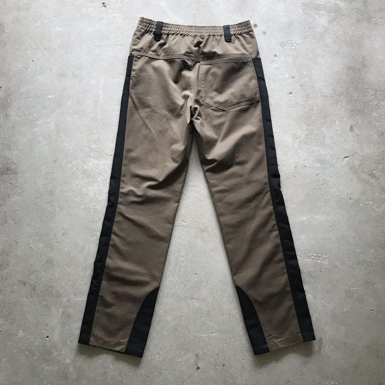 Affix Men's Brown and Black Trousers (3)