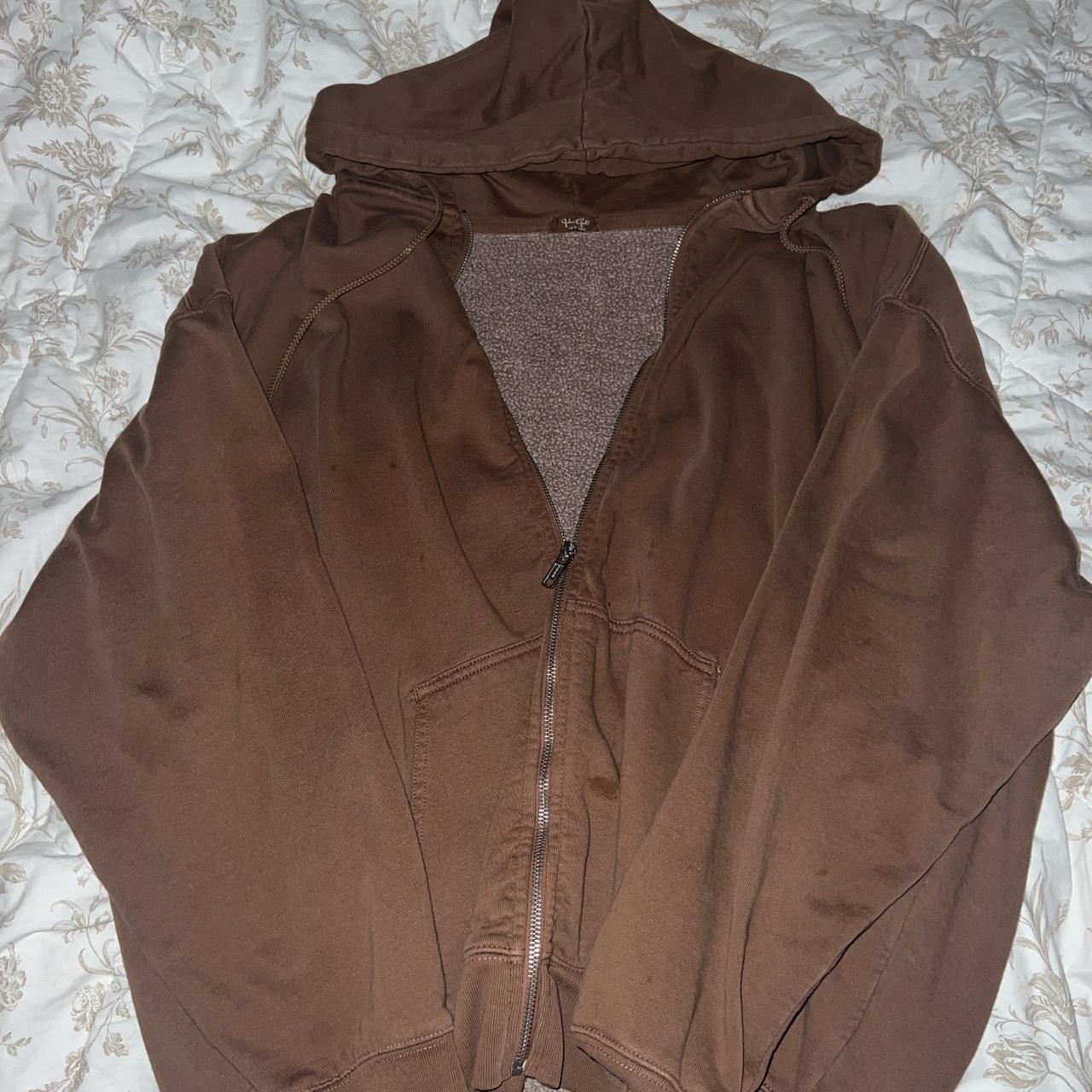 brandy christy brown hoodie dont use, but it is a... Depop