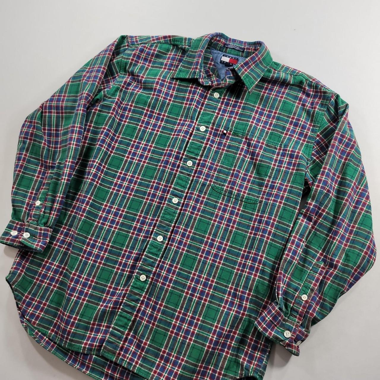 Tommy Hilfiger Men's Shirt - Green - M – Tommy Hi… - image 4