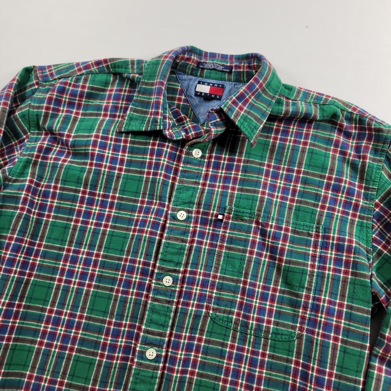 Tommy Hilfiger Men's Shirt - Green - M – Tommy Hi… - image 5