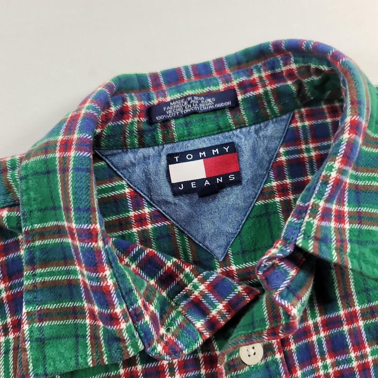 Tommy Hilfiger Men's Shirt - Green - M – Tommy Hi… - image 6