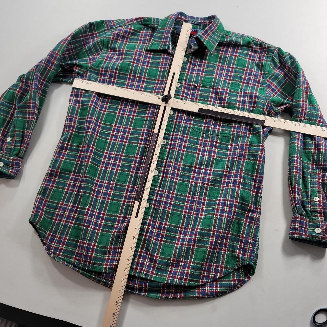 Tommy Hilfiger Men's Shirt - Green - M – Tommy Hi… - image 8