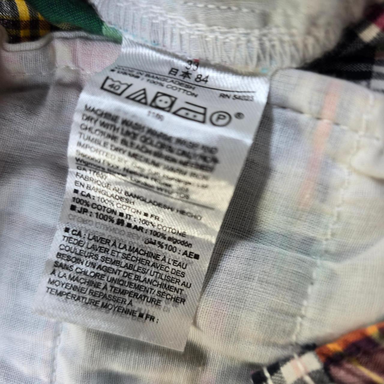 Gap Men's Shorts - Multi - 33" – Gap Patchwork Sh… - image 5